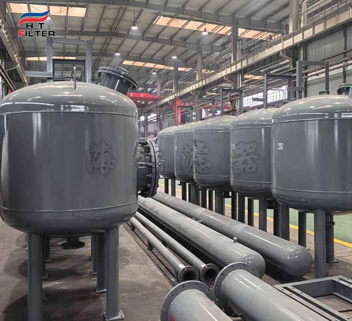 全自動淺層砂介質過濾器