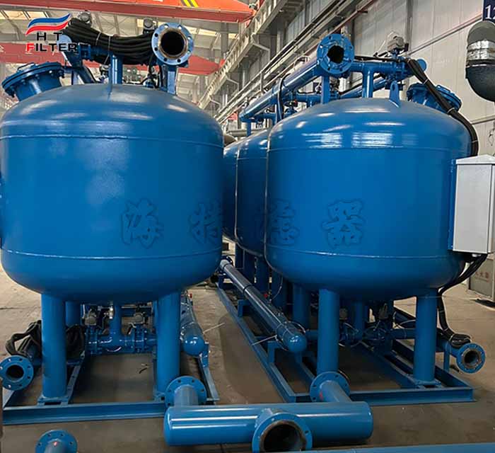 冷卻循環水淺層砂濾裝置